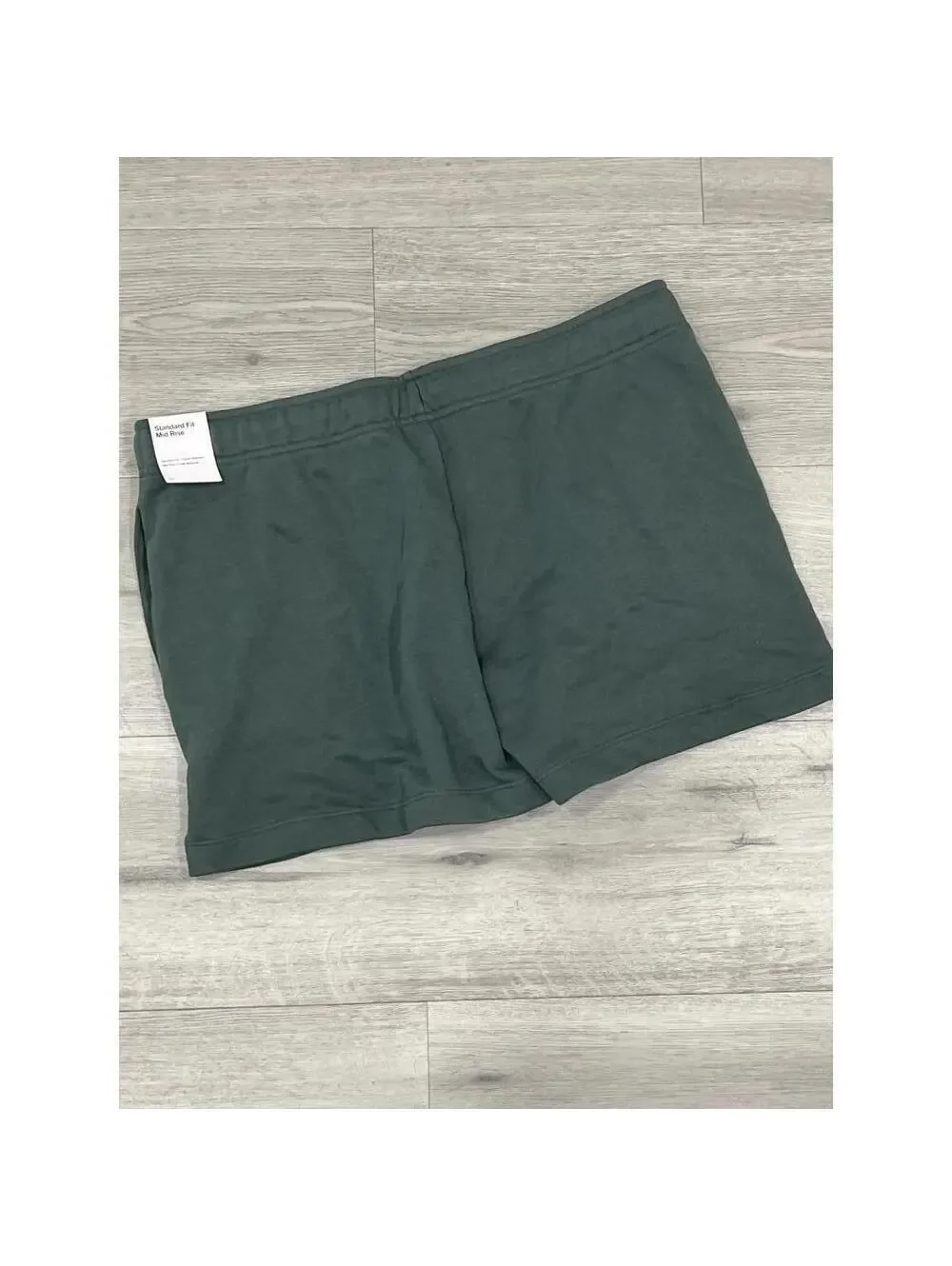 NIKE Women's Regular Fit Sweat Shorts In Green xl